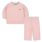 Set aus Sweatshirt + Hose KENZO KIDS 
                    GIRL