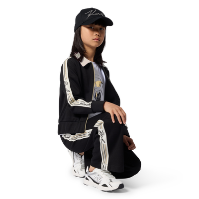 Sneaker zum schn&uuml;ren KARL LAGERFELD KIDS GIRL