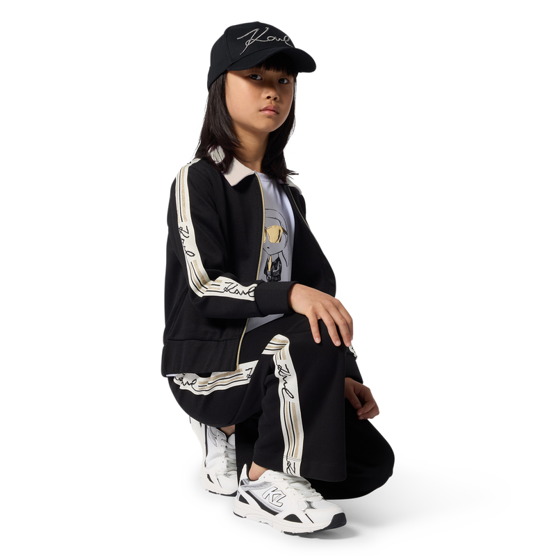 Sneaker zum schn&uuml;ren KARL LAGERFELD KIDS 
                        GIRL