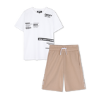 Set aus t-shirt und bermudashorts DKNY 
                    BOY