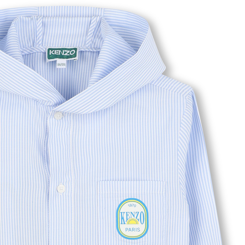 Bedrucktes Kapuzenhemd KENZO KIDS 
                        BOY