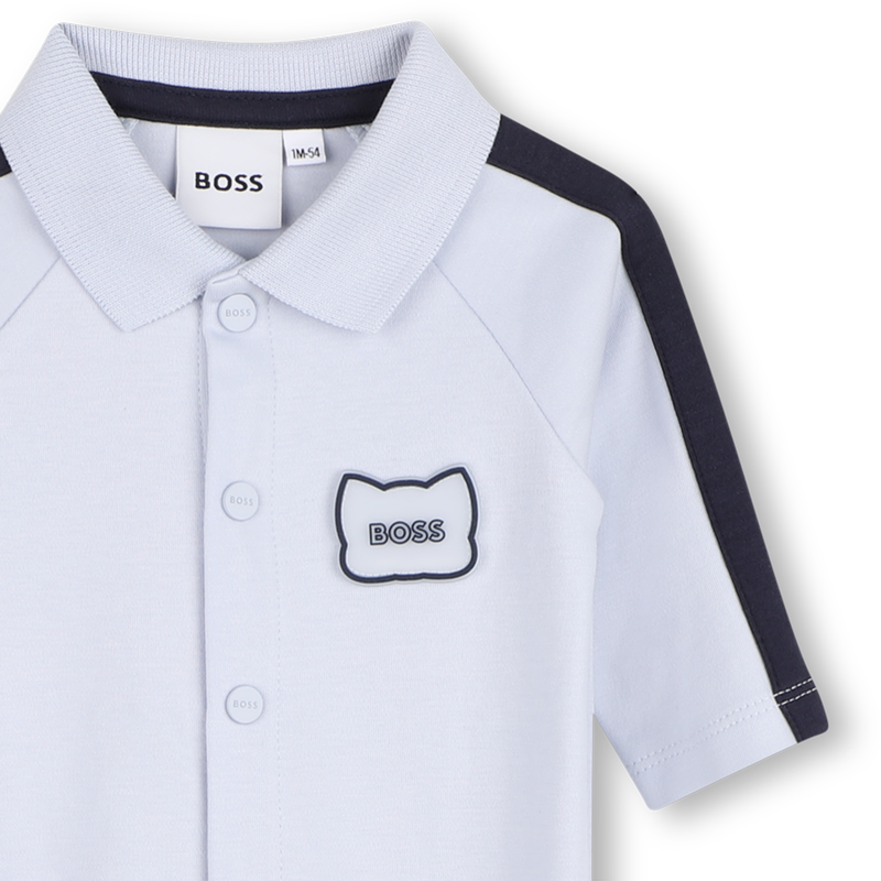 PYJAMA MIT DRUCKKNOPFVERSCHLUSS BOSS 
                        BOY