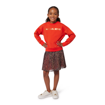 Sweatshirt mit Glitzereffekt MICHAEL KORS GIRL