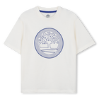 T-Shirt mit kurzen &Auml;rmeln, ELFENBEIN, hi-res