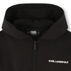 Cardigan mit Kapuze KARL LAGERFELD KIDS 
                    BOY
