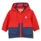 Windjacke mit kapuze, ROT, hi-res