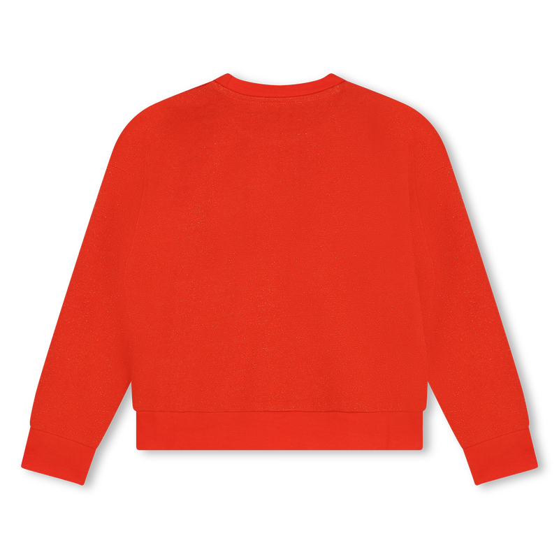 Sweatshirt mit Glitzereffekt MICHAEL KORS 
                        GIRL