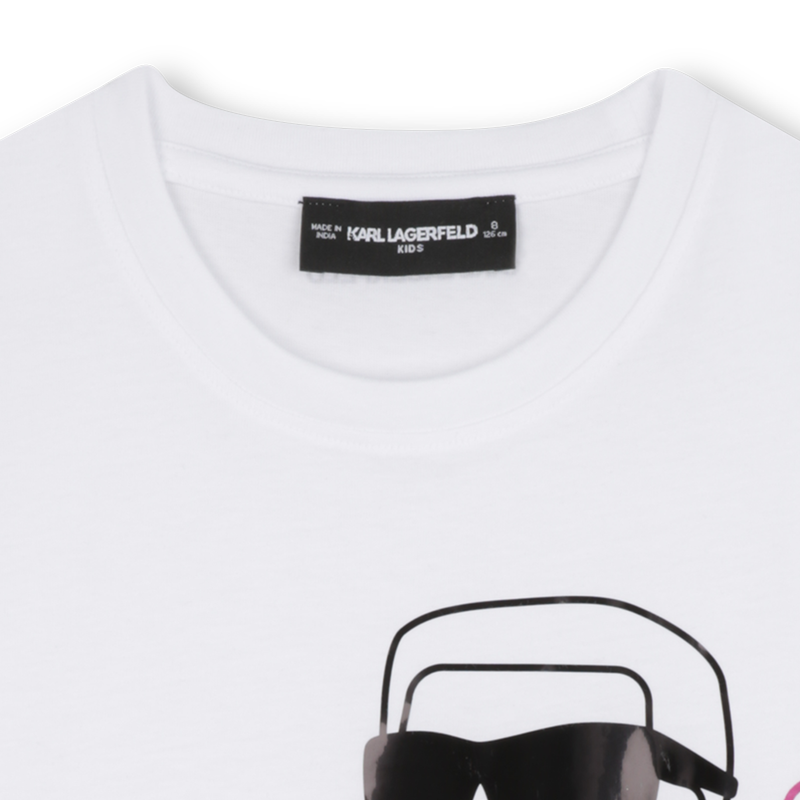 Kurz&auml;rmeliges T-Shirt KARL LAGERFELD KIDS 
                        GIRL