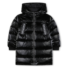 Steppjacke mit Kapuze, SCHWARZ, hi-res