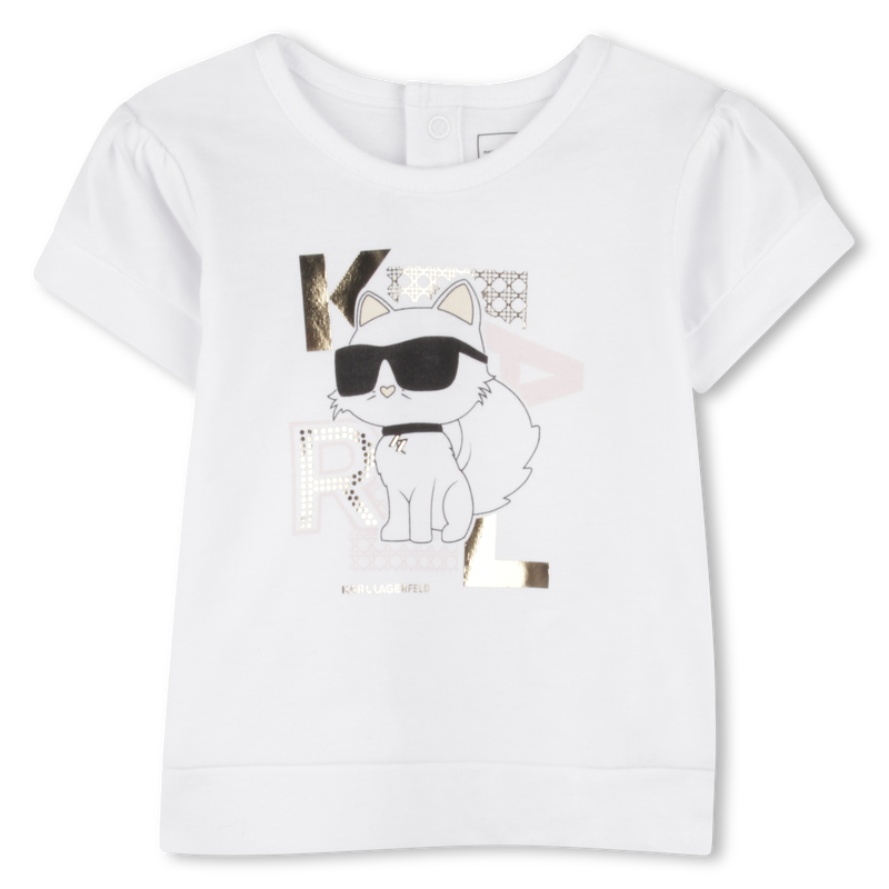 Set aus Shorts und T-Shirt KARL LAGERFELD KIDS 
                        GIRL