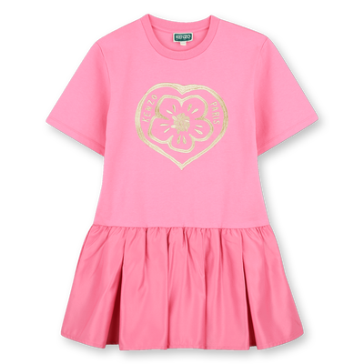 Kurzarmkleid KENZO KIDS M&Auml;DCHEN