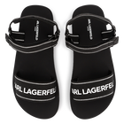 Leichte Klettsandalen KARL LAGERFELD KIDS 
                    GIRL