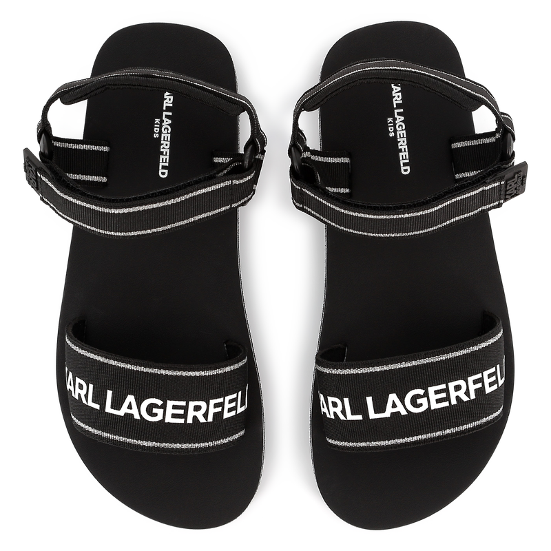 Leichte Klettsandalen KARL LAGERFELD KIDS 
                        GIRL