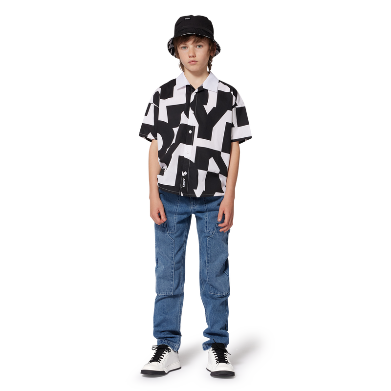 Kurz&auml;rmeliges Hemd DKNY 
                        UNISEX