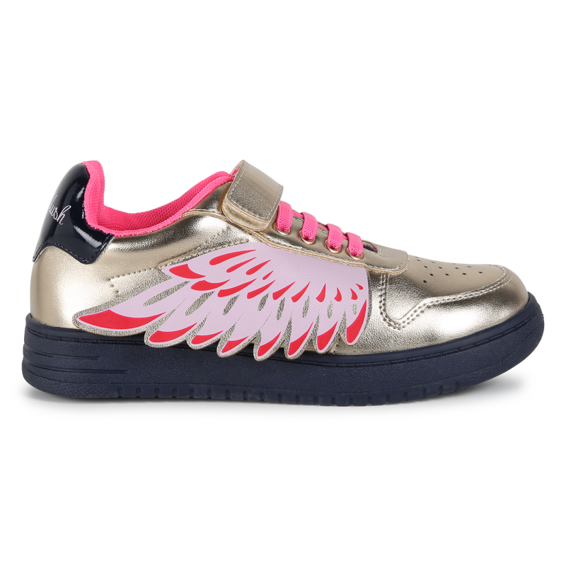 Schn&uuml;r-Sneakers mit Klett BILLIEBLUSH 
                        GIRL