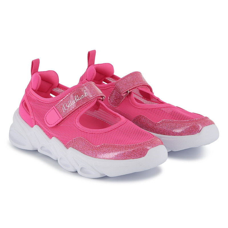 Klett-Sneaker mit Leuchtsohle BILLIEBLUSH 
                        GIRL