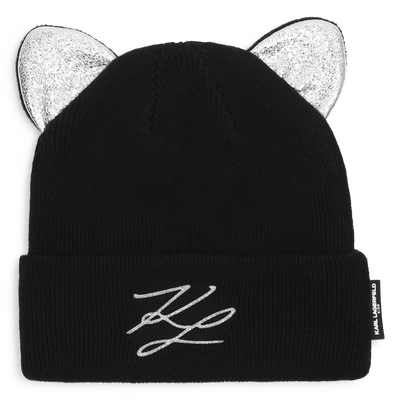 Strickm&uuml;tze KARL LAGERFELD KIDS GIRL