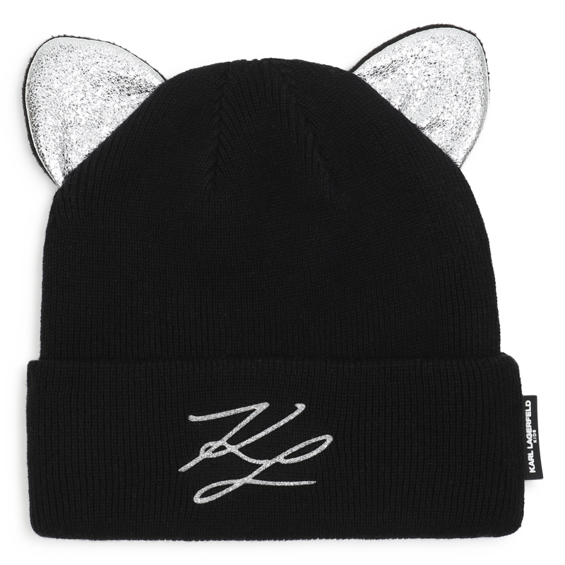Strickm&uuml;tze KARL LAGERFELD KIDS 
                        GIRL