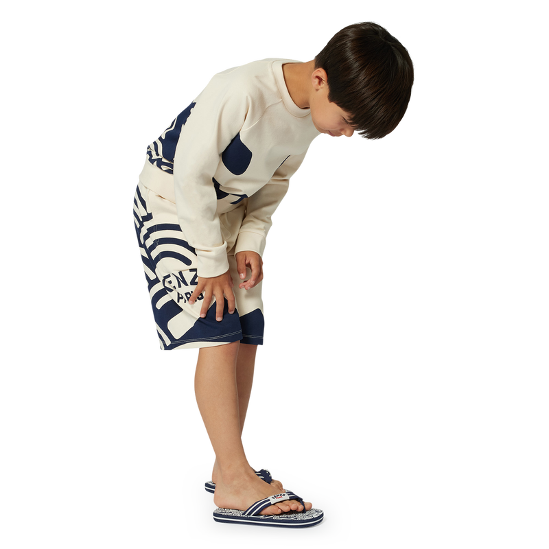 Bermudas mit Siegel-Druck KENZO KIDS 
                        BOY