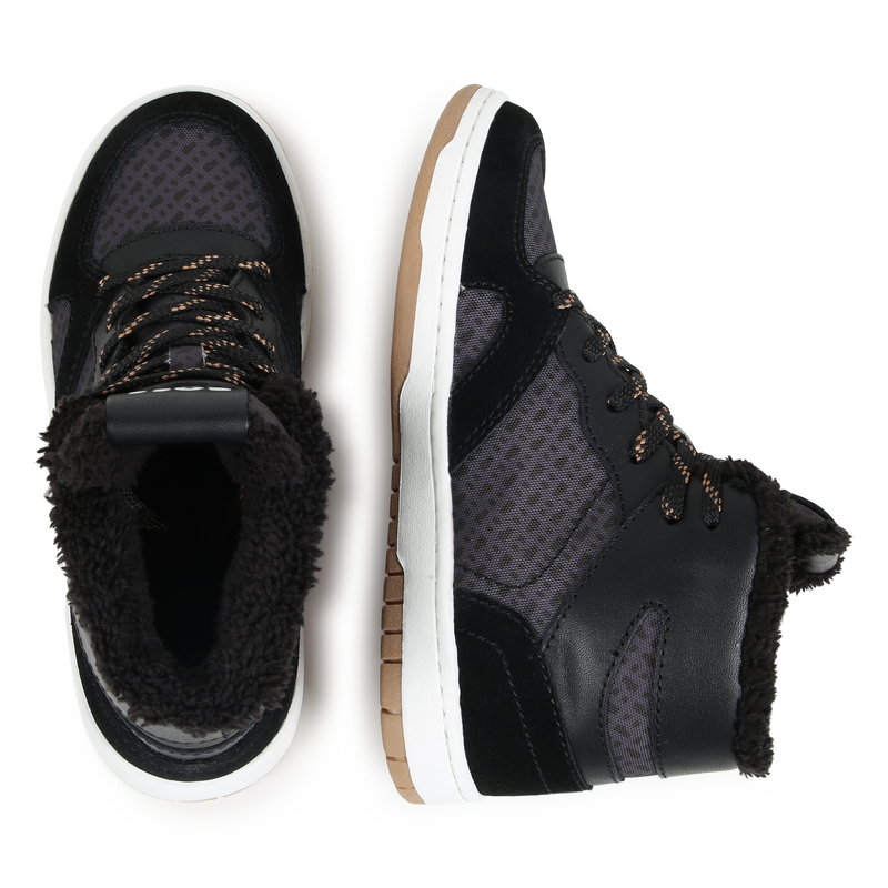 Leder-Sneakers zum Schn&uuml;ren BOSS 
                        BOY