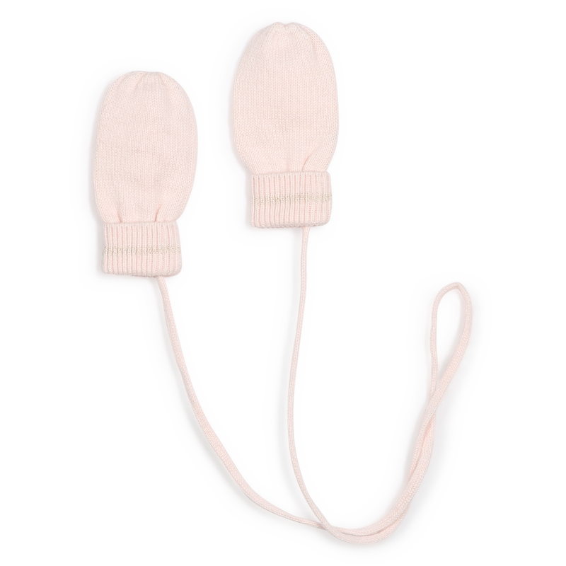 Set mit M&uuml;tze und F&auml;ustlingen CARREMENT BEAU 
                        GIRL