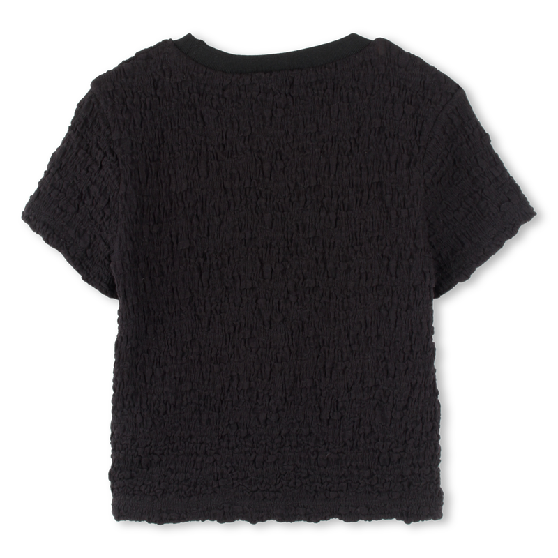 Kurzarm-T-Shirt mit Pr&auml;gung DKNY 
                        GIRL