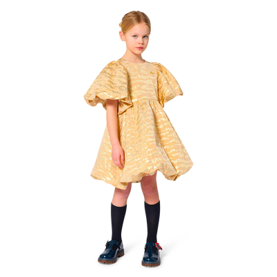 Festkleid und Haargummi KENZO KIDS M&Auml;DCHEN