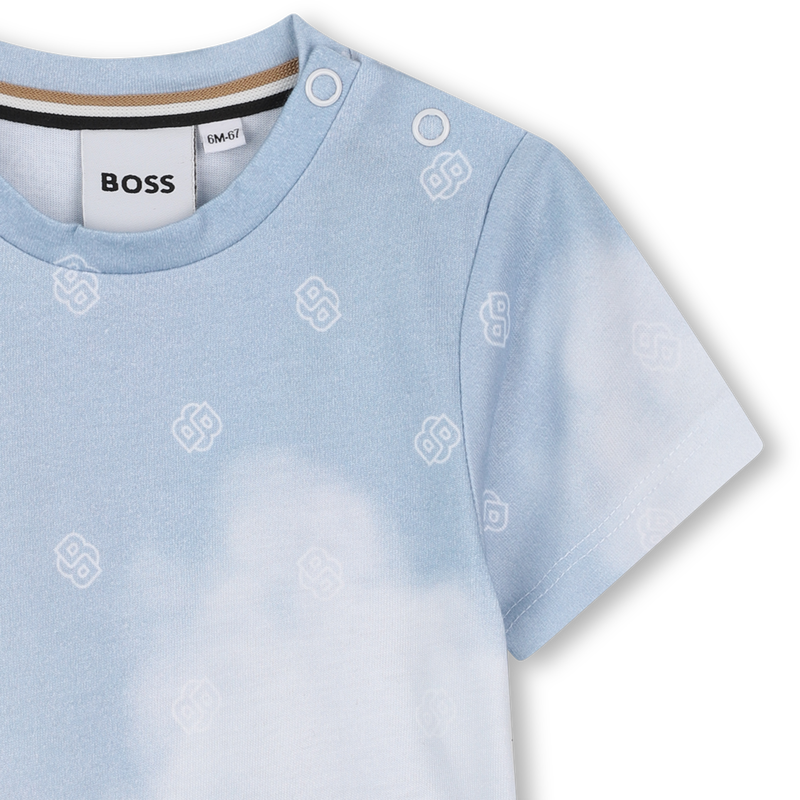 Kurzarm-T-Shirt aus Baumwolle BOSS 
                        BOY