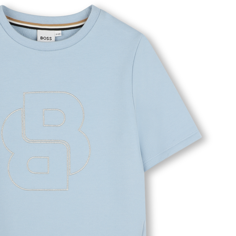 Kurz&auml;rmeliges Kleid BOSS 
                        GIRL