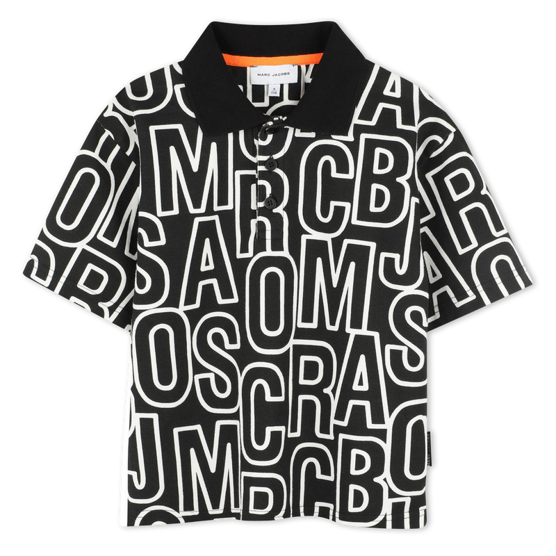 Polo mit Monogrammdruck MARC JACOBS 
                        BOY