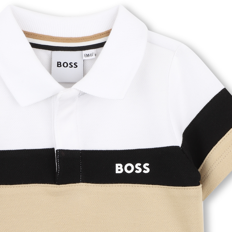 KURZ&Auml;RMELIGES POLOSHIRT BOSS 
                        BOY