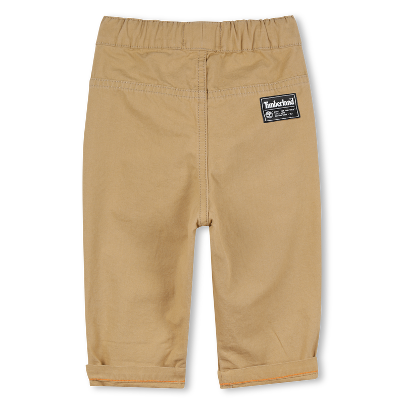 Lockere Hose aus Gabardine TIMBERLAND 
                        BOY