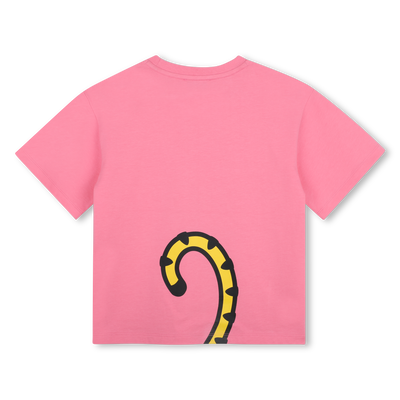T-Shirt mit kurzen &Auml;rmeln KENZO KIDS GIRL