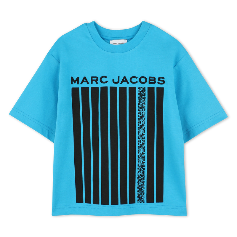Zweifarbiges Baumwoll-T-Shirt MARC JACOBS 
                        BOY