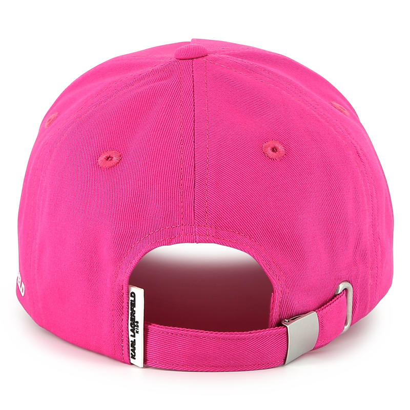 Verstellbares Baumwoll-Cap KARL LAGERFELD KIDS 
                        GIRL
