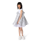 Zeremonienkleid aus bi-material KARL LAGERFELD KIDS 
                    GIRL