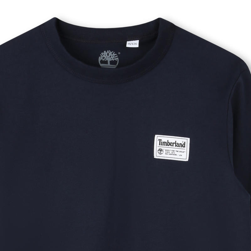 Unifarbenes T-Shirt mit Logo TIMBERLAND 
                        BOY