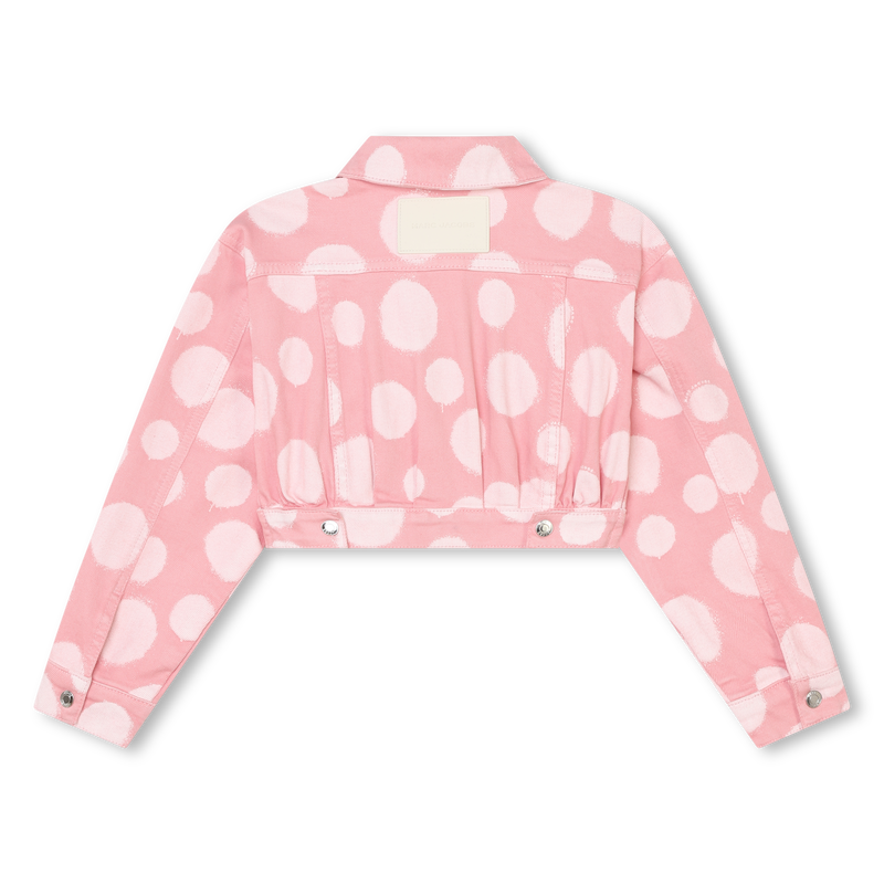 Cropped Polka-Dot Jacket