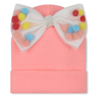 Schleife und Pompon-Hut BILLIEBLUSH 
                    GIRL