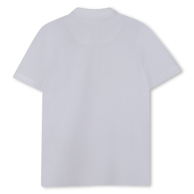 Kurz&auml;rmliges Piqu&eacute;-Poloshirt HUGO BOY