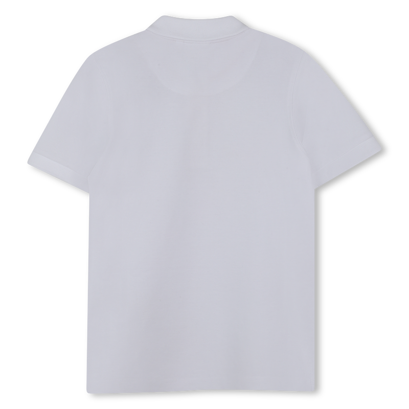 Kurz&auml;rmliges Piqu&eacute;-Poloshirt HUGO 
                        BOY