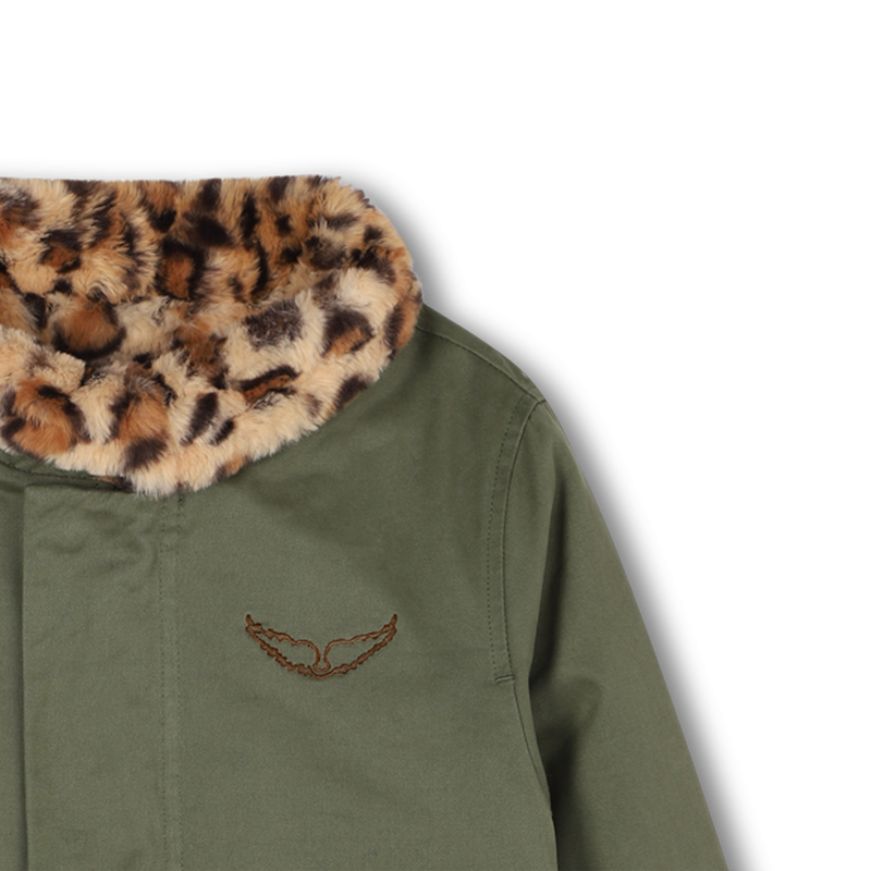 Jacke aus Twill mit Pattentaschen ZADIG & VOLTAIRE 
                        GIRL