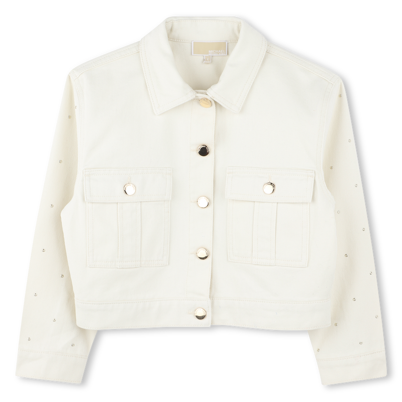 Jacke aus Baumwolltwill MICHAEL KORS 
                        GIRL