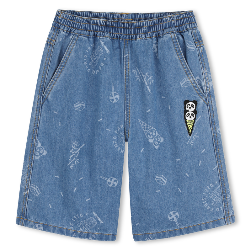 DENIM-BERMUDASHORTS KENZO KIDS 
                        BOY