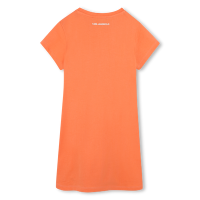 Kurz&auml;rmeliges Kleid KARL LAGERFELD KIDS GIRL