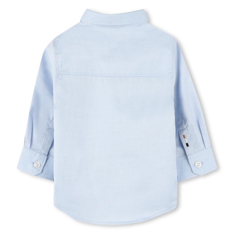 Langärmliges Baumwollhemd BOSS 
                        BOY