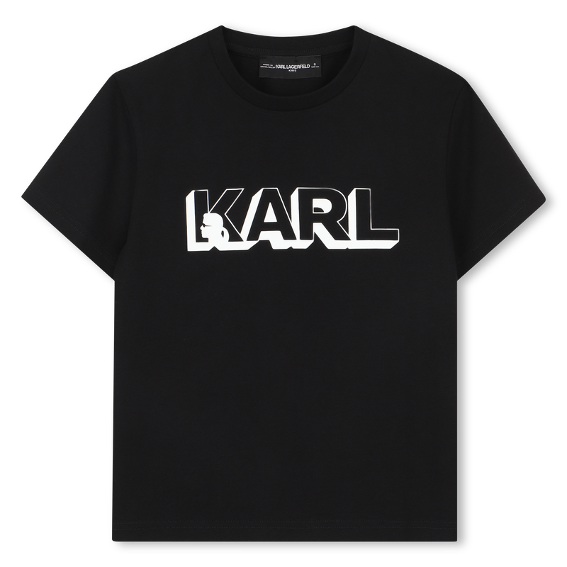 T-Shirt mit kurzen &Auml;rmeln KARL LAGERFELD KIDS 
                        JUNGE