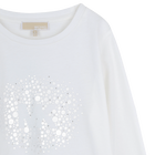 Lang&auml;rmeliges t-shirt MICHAEL KORS 
                    GIRL