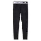 Elastische leggings KARL LAGERFELD KIDS 
                    GIRL