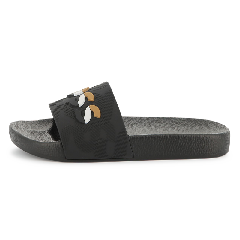 Pantoletten mit breitem Riemen BOSS 
                        BOY